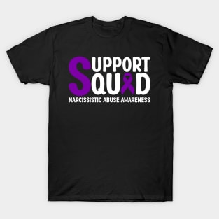 Support Squad Narcissistic Abuse Awareness T-Shirt